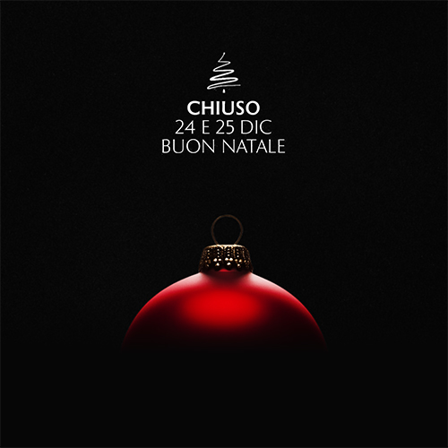 Poster per l'evento Chiusura Natalizia